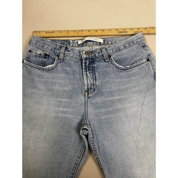 VTG Express 9/10 (Actual 30x27.5) LightWash Low Rise Flare Jeans 100% Cotton EUC - Picture 6 of 13